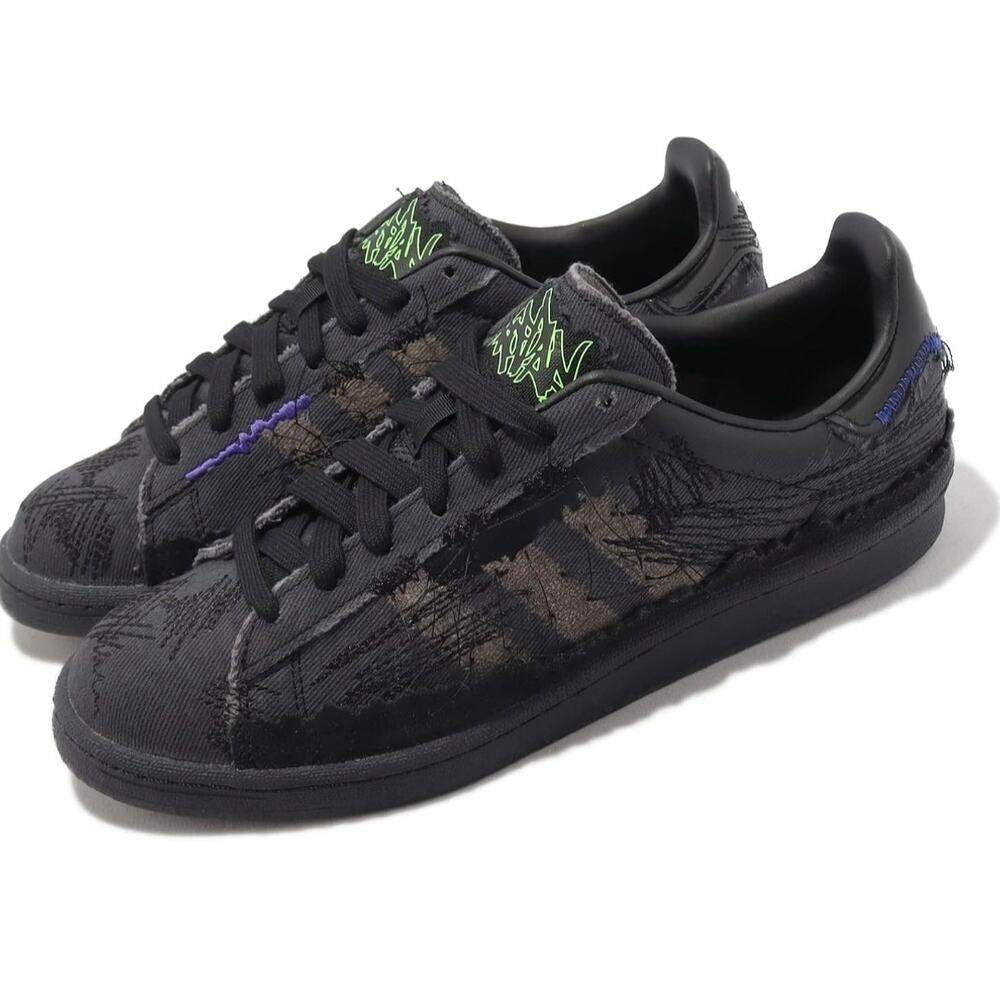 Adidas Men's Originals Campus 80s Youth Of Paris Black Sneakers Men Size US 11